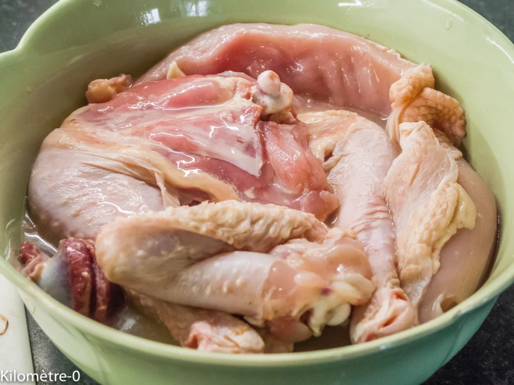 Poulet à l&rsquo;orange et à l&rsquo;érable (maple orange chicken) - Étape 1
