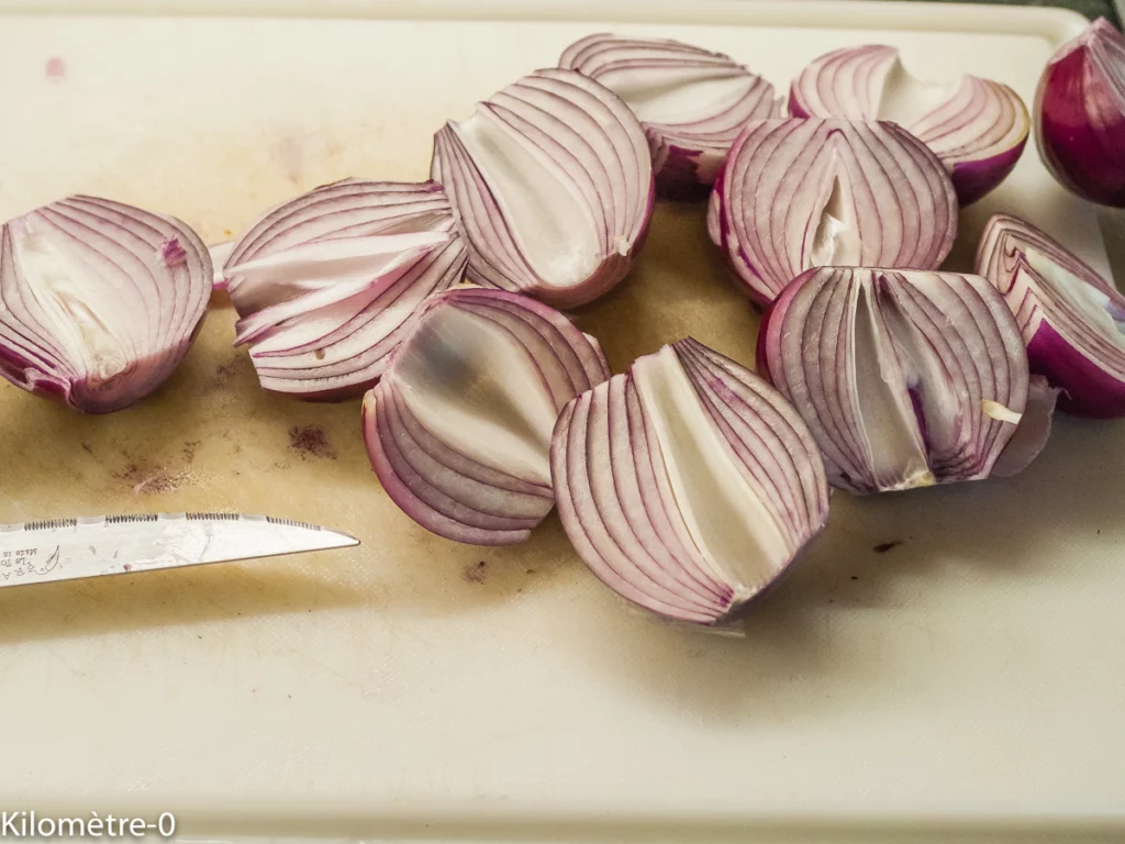 Poulet au citron (Yassa) - Étape 2