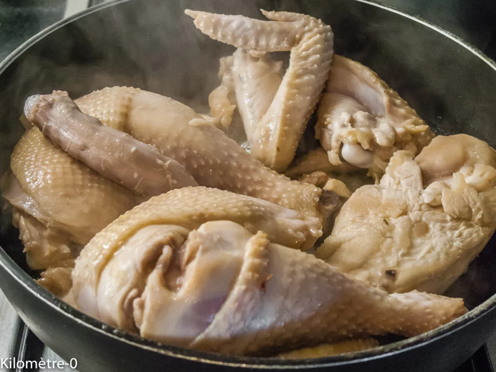 Poulet au citron (Yassa) - Étape 6