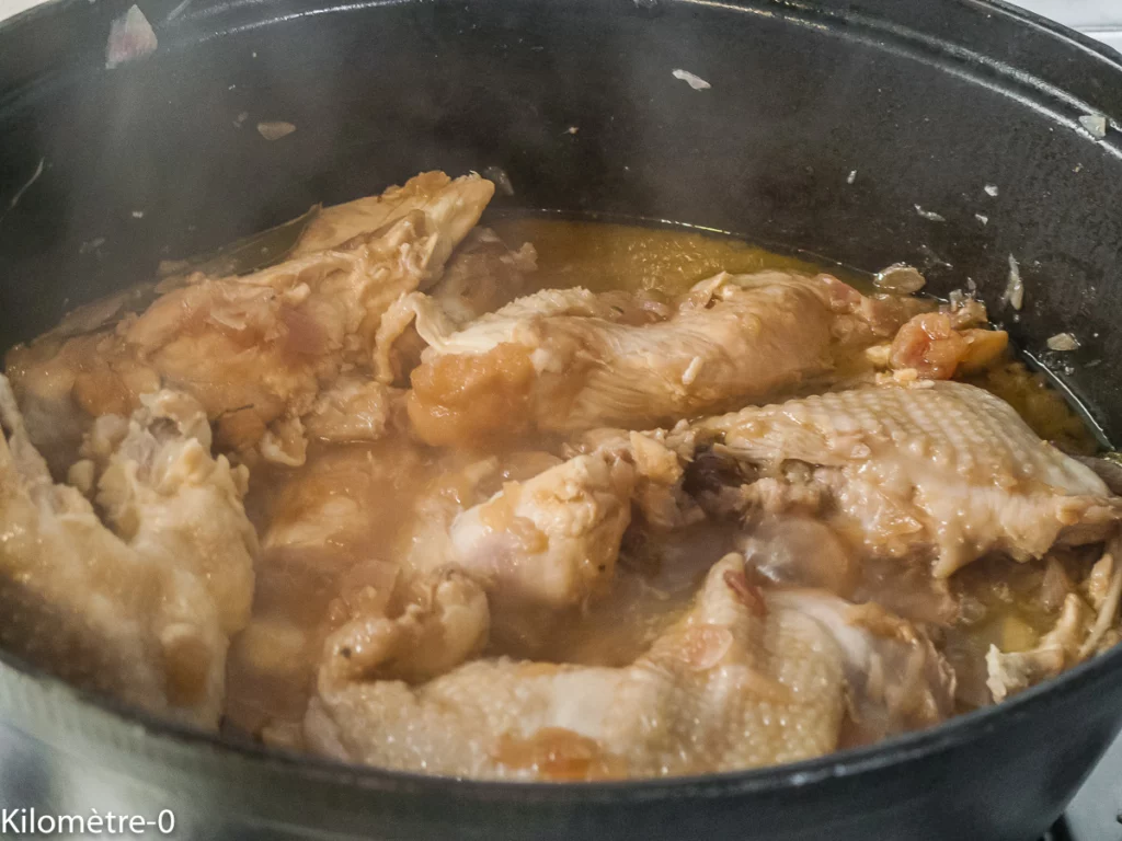 Poulet au citron (Yassa) - Étape 8