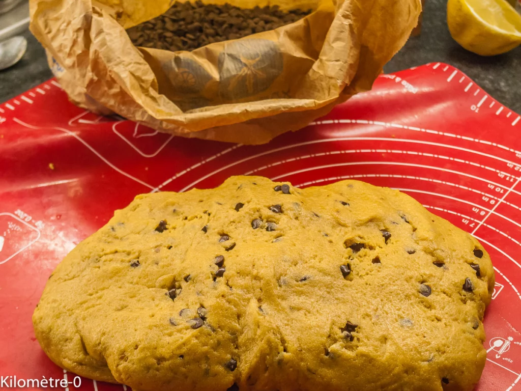 Mega cookie fourré au chocolat - Étape 5