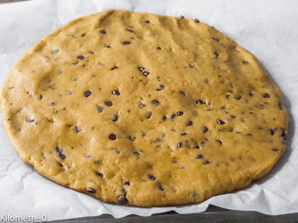 Mega cookie fourré au chocolat - Étape 6