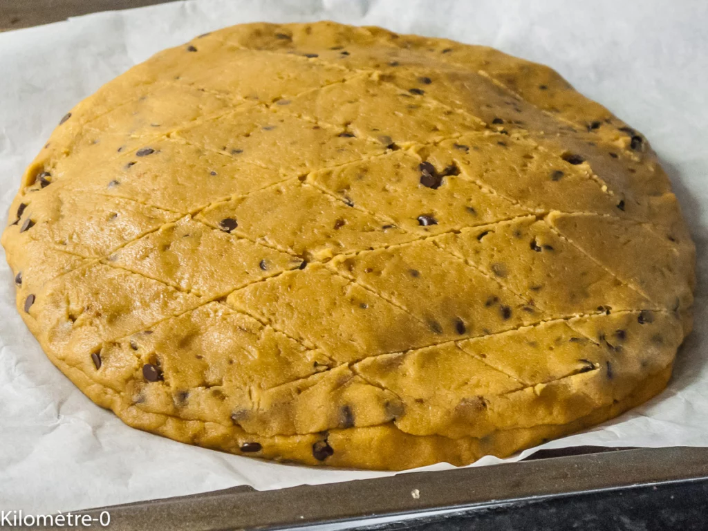 Mega cookie fourré au chocolat - Étape 8