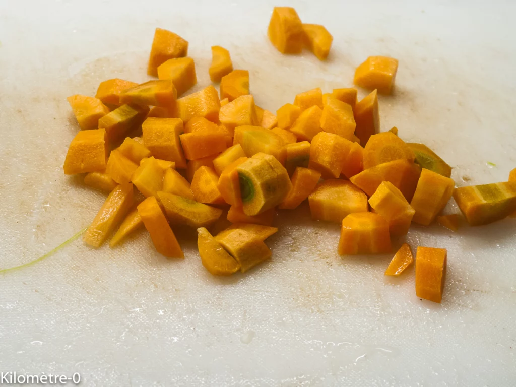 Potée de saucisses aux lentilles et légumes d&rsquo;hiver - Étape 1