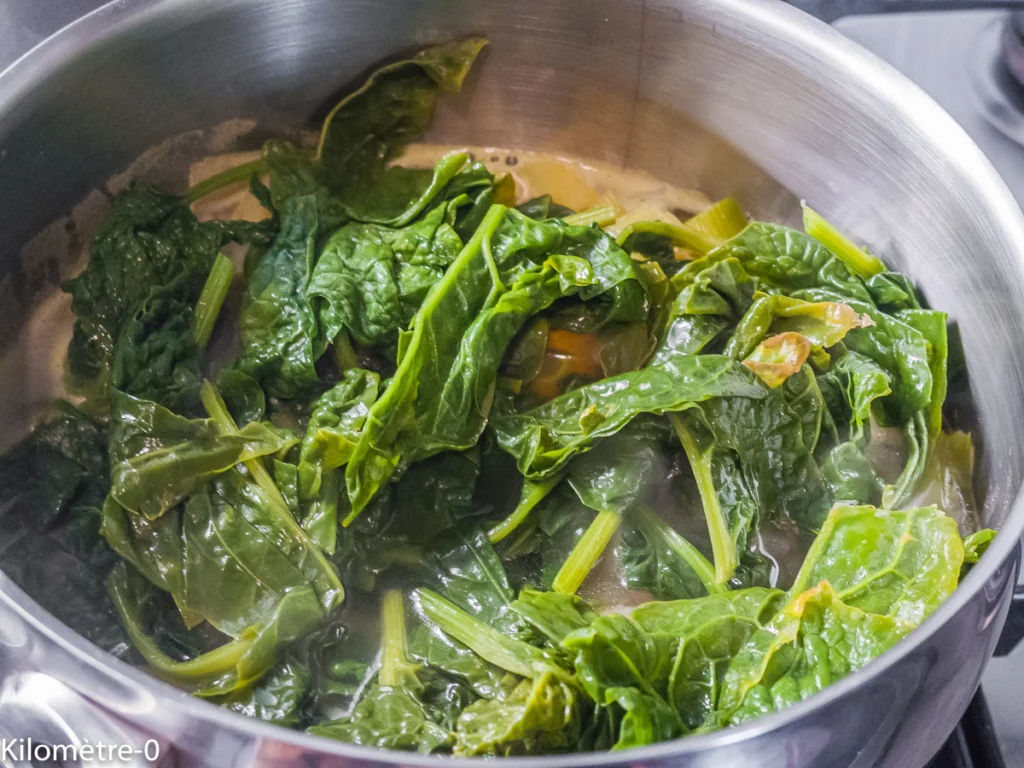 Soupe du chalet suisse - Étape 7