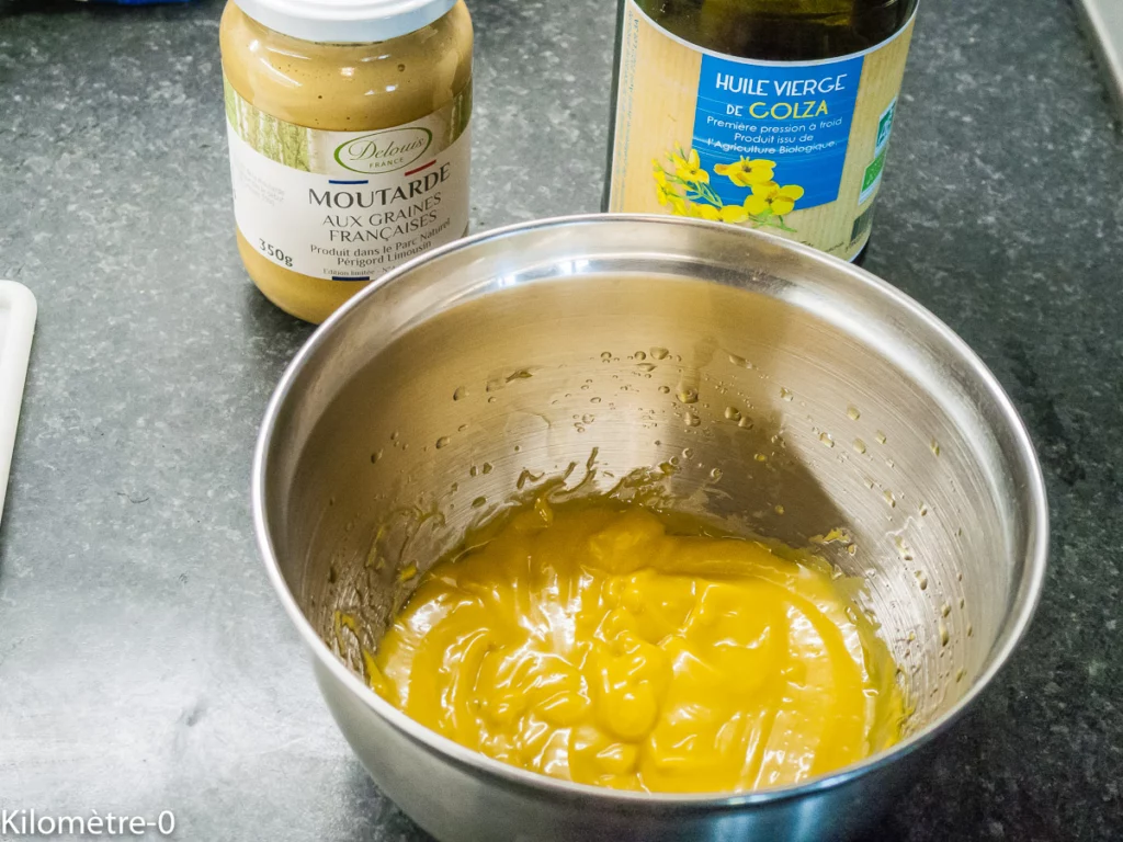 Céleri rave rémoulade aux pommes et à l&rsquo;araignée - Étape 4