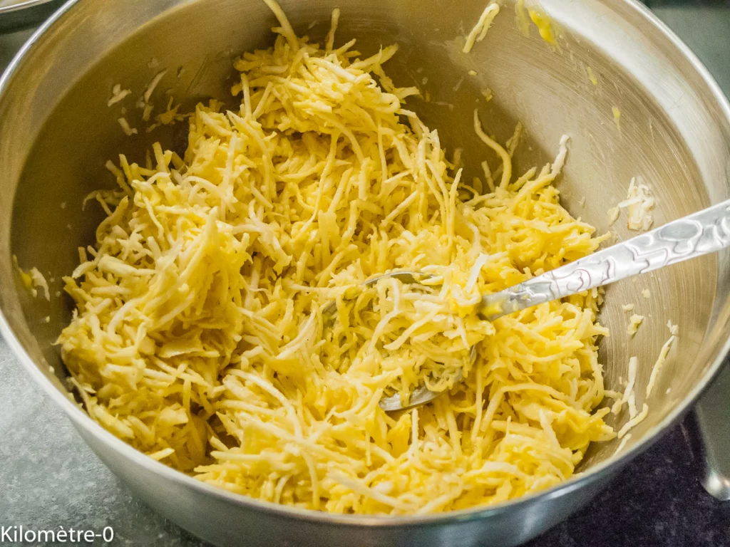 Céleri rave rémoulade aux pommes et à l&rsquo;araignée - Étape 6