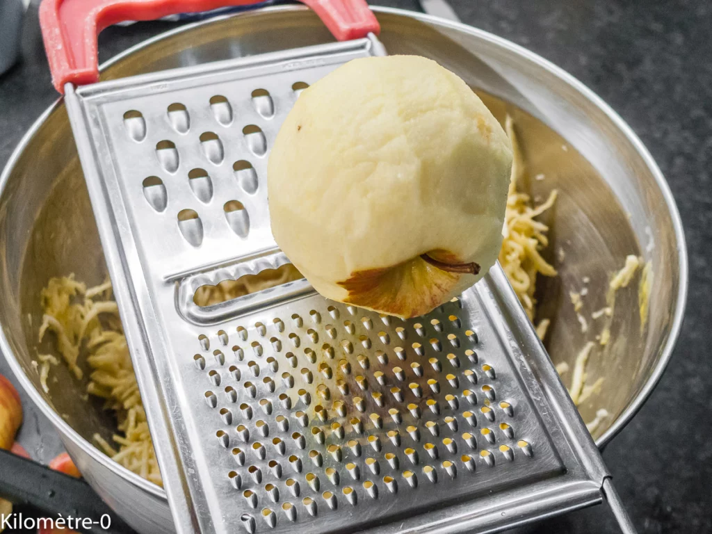 Céleri rave rémoulade aux pommes et à l&rsquo;araignée - Étape 7