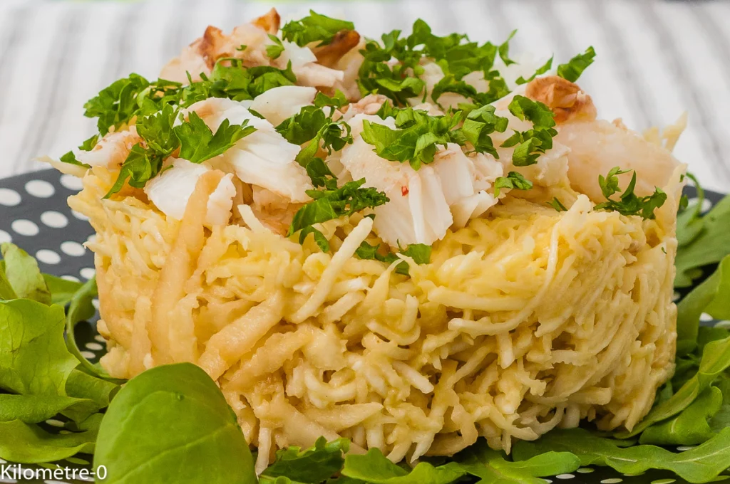 Céleri rave rémoulade aux pommes et à l&rsquo;araignée - Étape 9