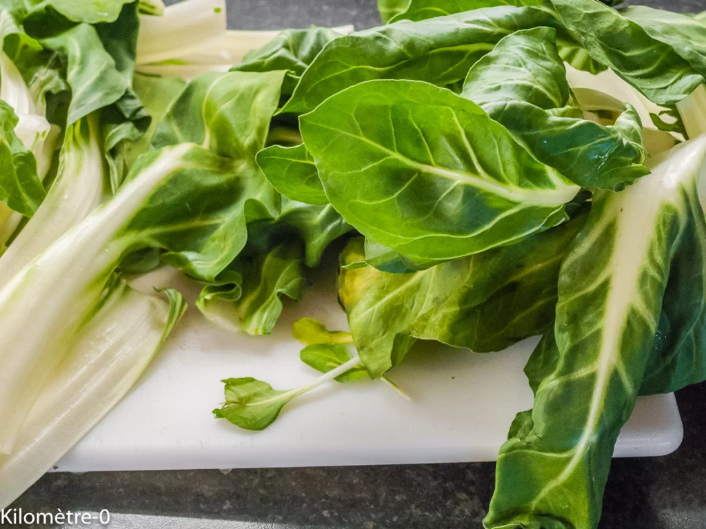 Terrine de blettes au fromage - Étape 1