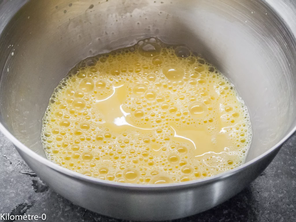 Cake salé aux oignons, fêta et olives - Étape 5