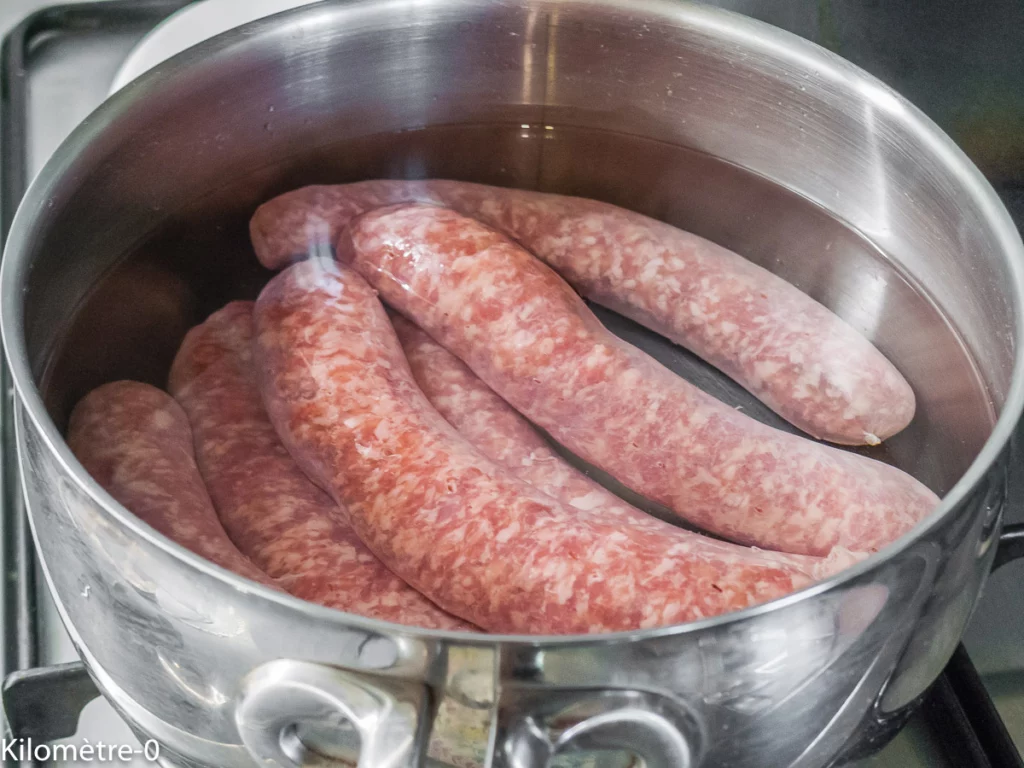 Potée de saucisses aux lentilles et légumes d&rsquo;hiver - Étape 10