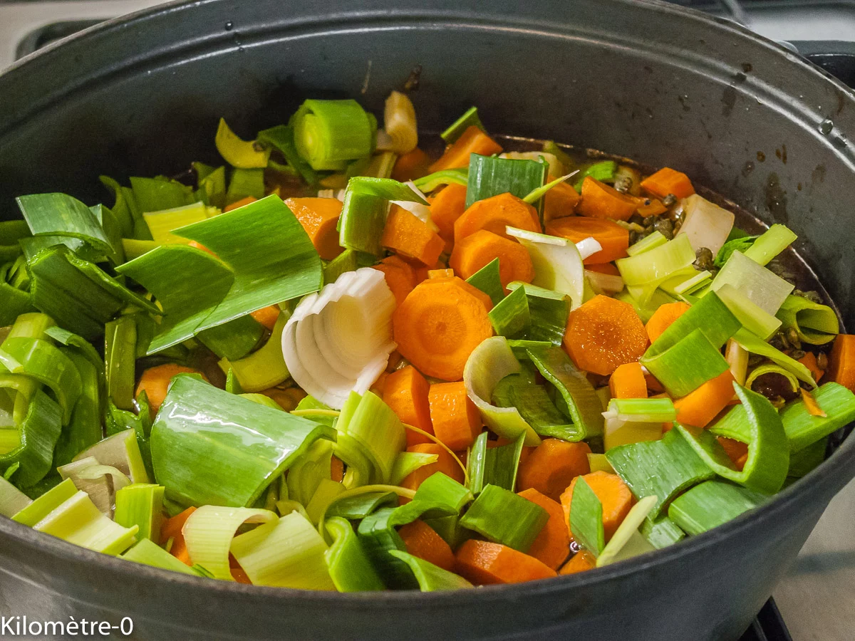 Photo de recette de Kilomètre-0, blog de cuisine réalisée à partir de produits de saison et issus de circuits courts