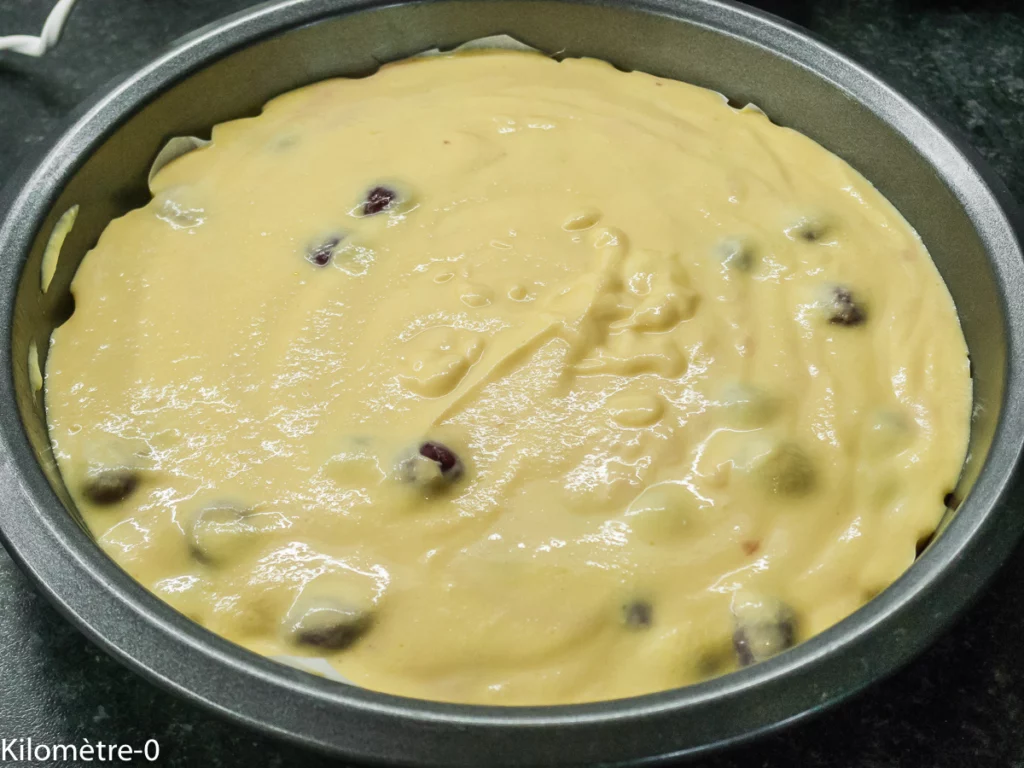 Gâteau au fromage blanc et aux griottes - Étape 5