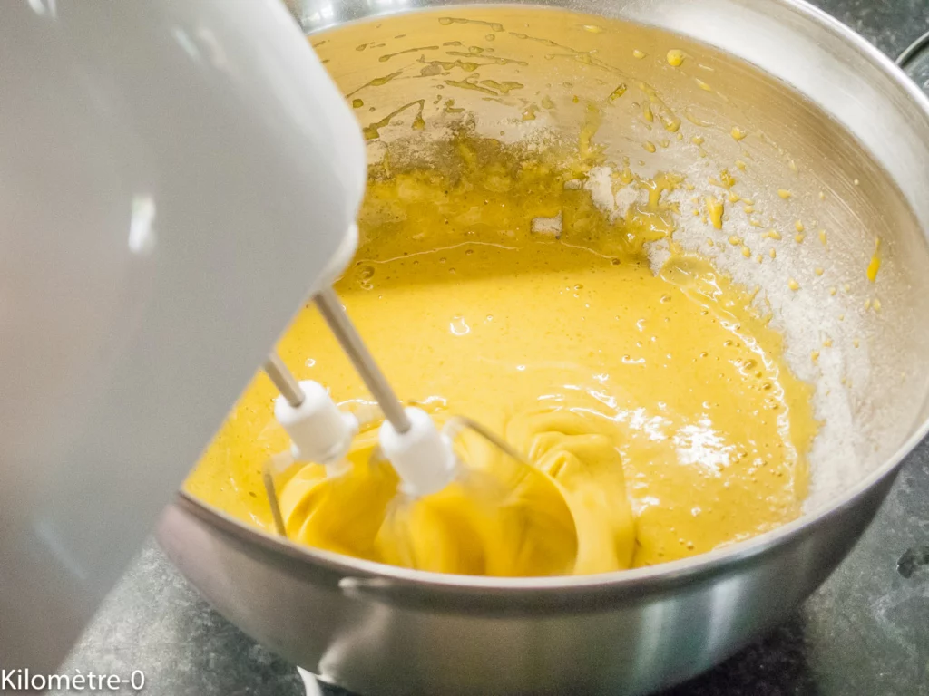 Flan pâtissier sans pâte aux myrtilles - Étape 4