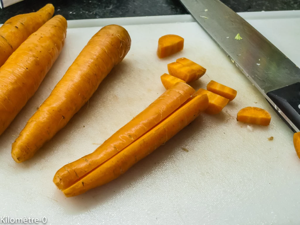 Mhancha salée aux légumes, épices et fêta - Étape 3