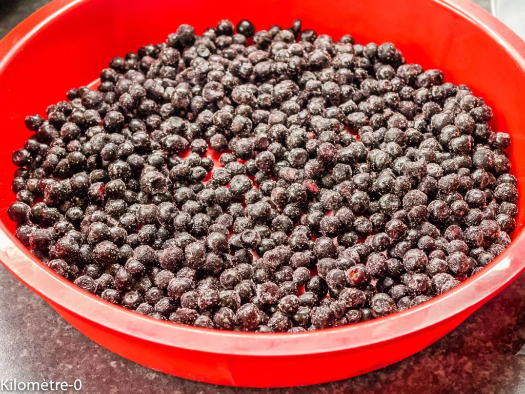 Flan pâtissier sans pâte aux myrtilles - Étape 6