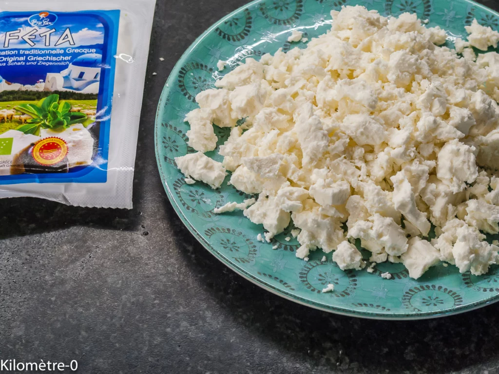Mhancha salée aux légumes, épices et fêta - Étape 10