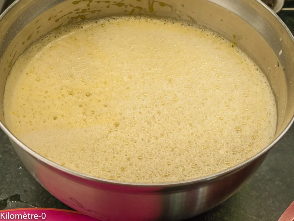 Flan pâtissier sans pâte aux myrtilles - Étape 5