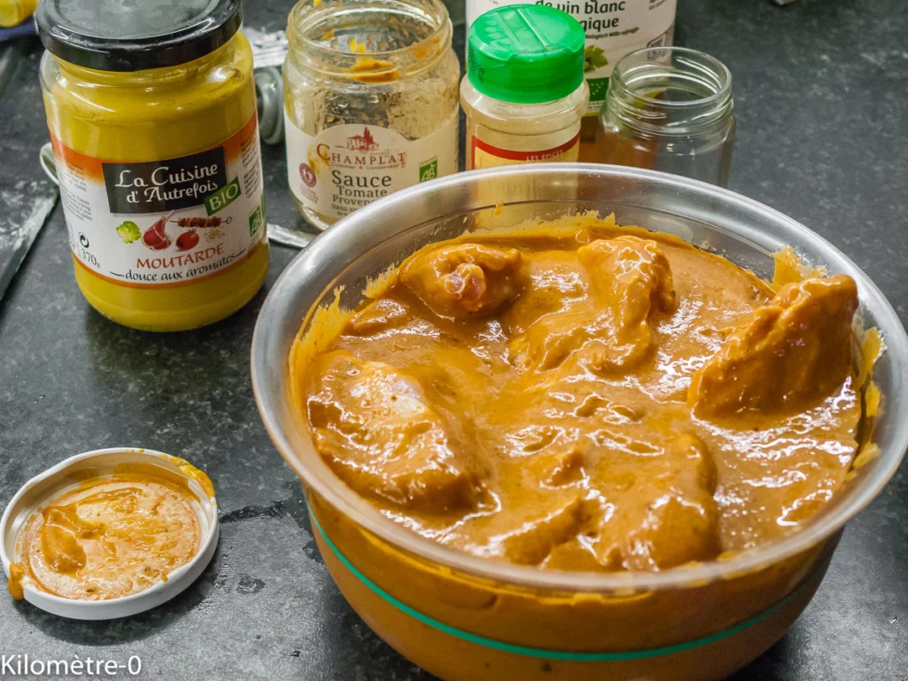 Ailes de poulet sauce barbecue, pommes de terre sautées - Étape 2