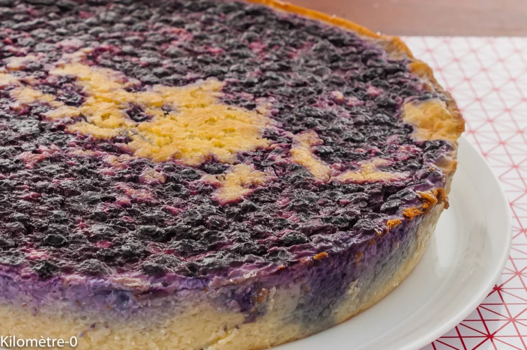 Flan pâtissier sans pâte aux myrtilles - Étape 9