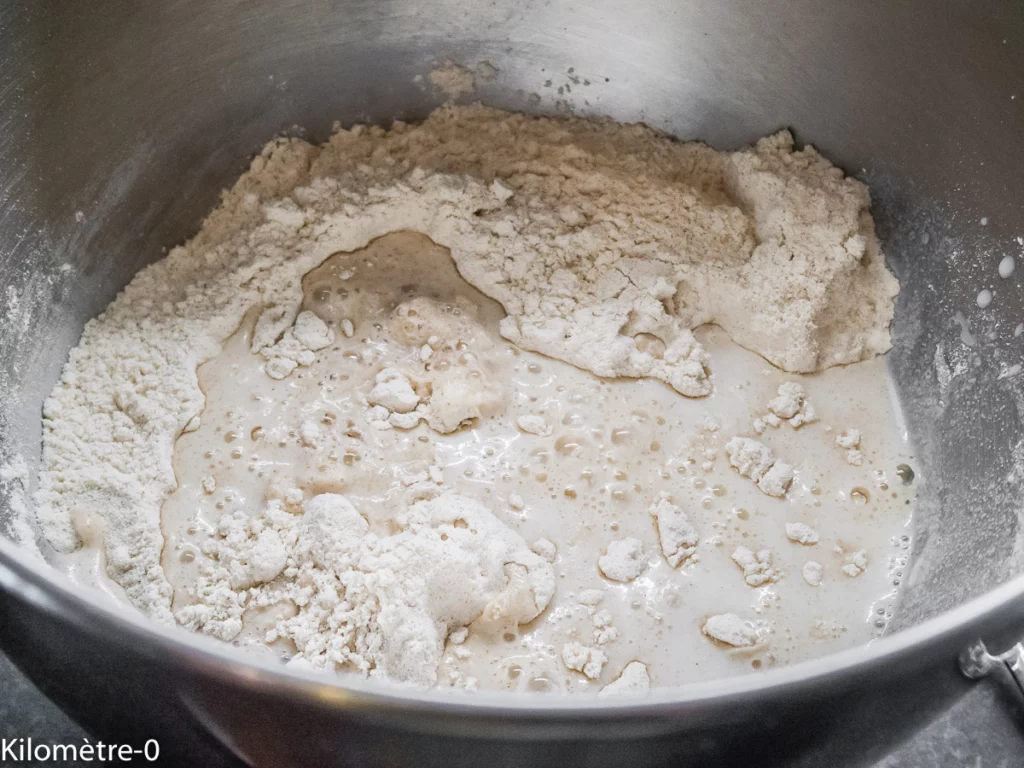 Pan bao farci à l&rsquo;effilochée de viande - Étape 3