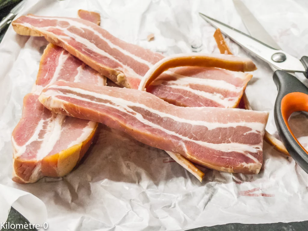 Quiche sans pâte aux épinards et lardons - Étape 4