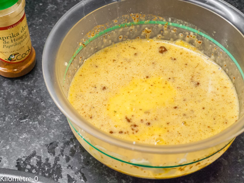 Quiche sans pâte aux épinards et lardons - Étape 8