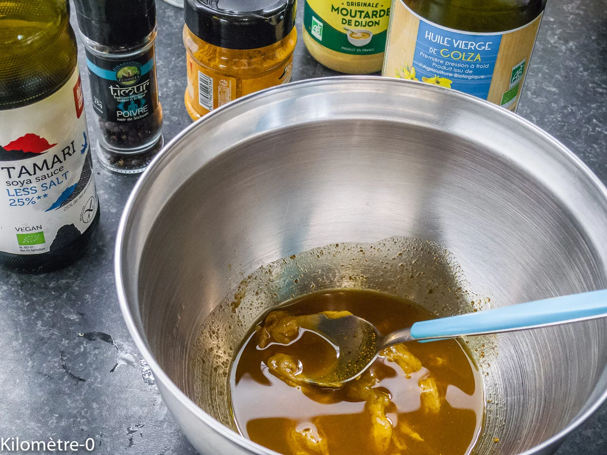 Photo de recette de Kilomètre-0, blog de cuisine réalisée à partir de produits de saison et issus de circuits courts