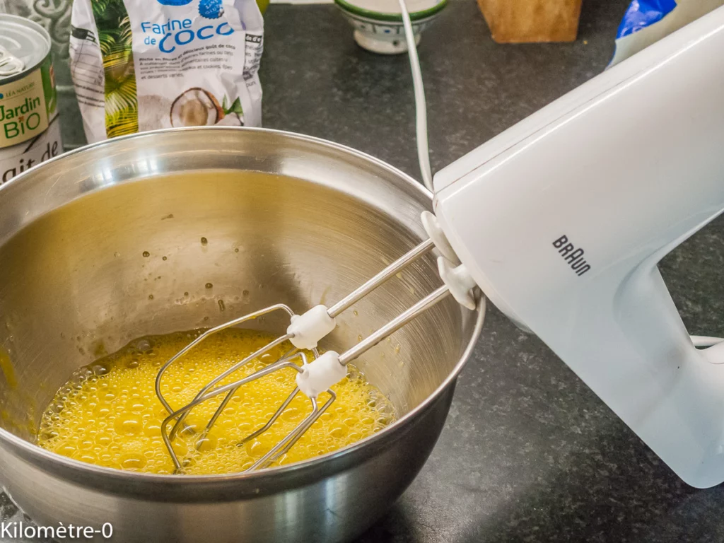 Gâteau à la ricotta et aux myrtilles - Étape 2
