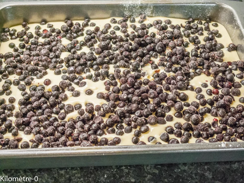 Gâteau à la ricotta et aux myrtilles - Étape 7