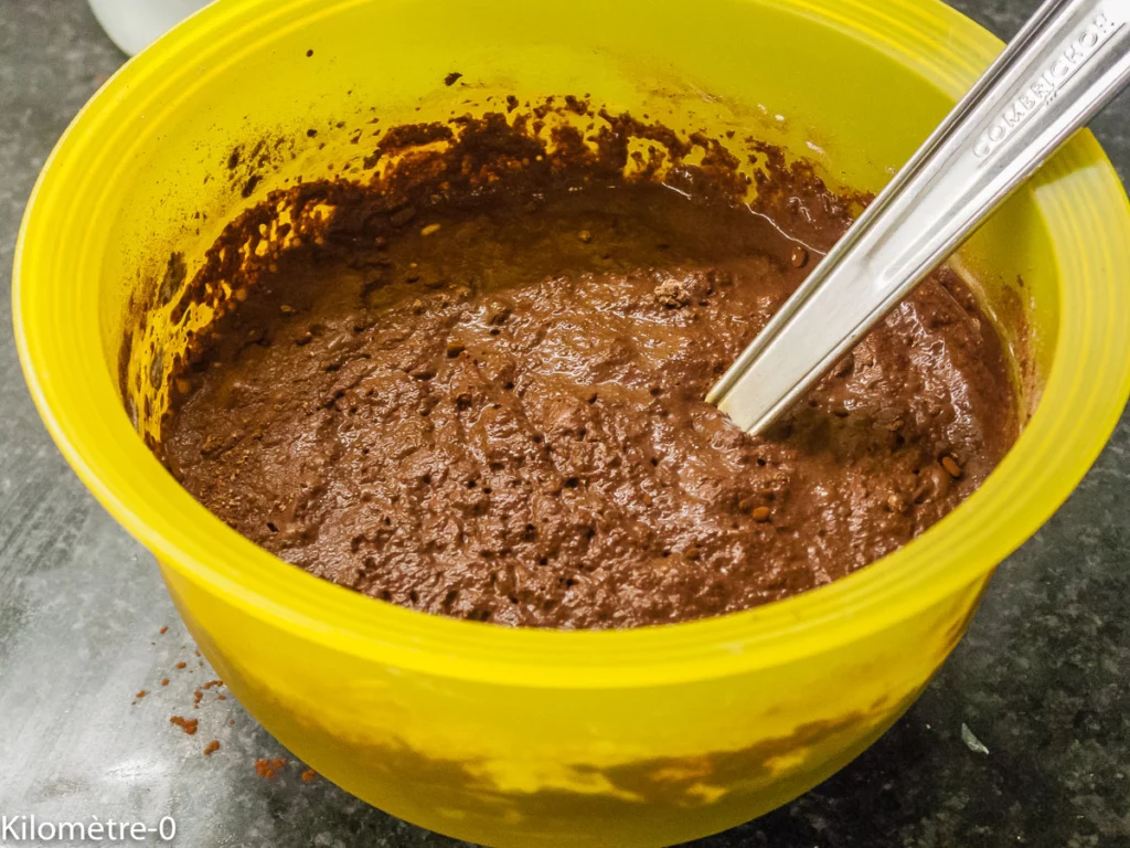 Crème au chocolat sans oeuf - Étape 2