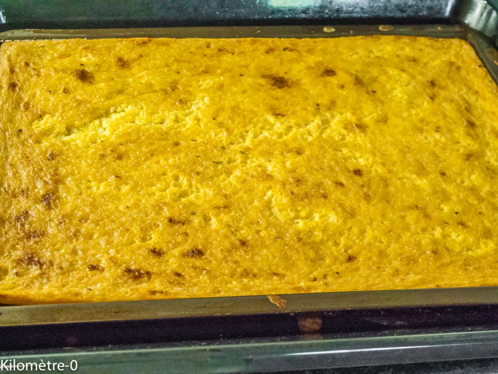 Farinata, galette de pois chiches italienne - Étape 2