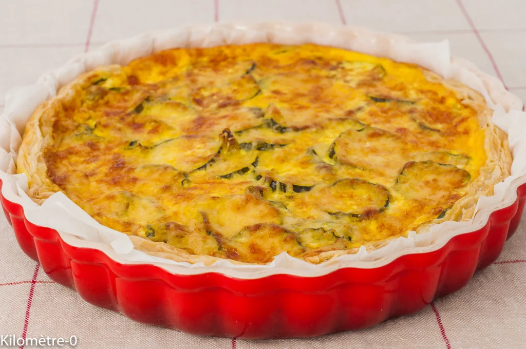 Quiche facile aux courgettes - Étape 8