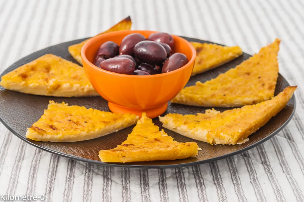 Farinata, galette de pois chiches italienne - Étape 4