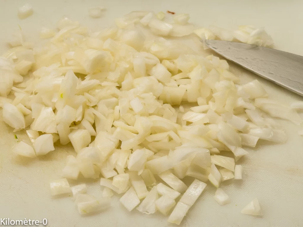 Pâtes et pois chiches aux légumes, œufs et fêta - Étape 7