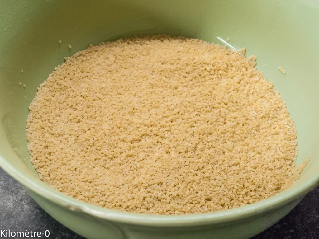 Salade de semoule aux betteraves et fines herbes - Étape 2