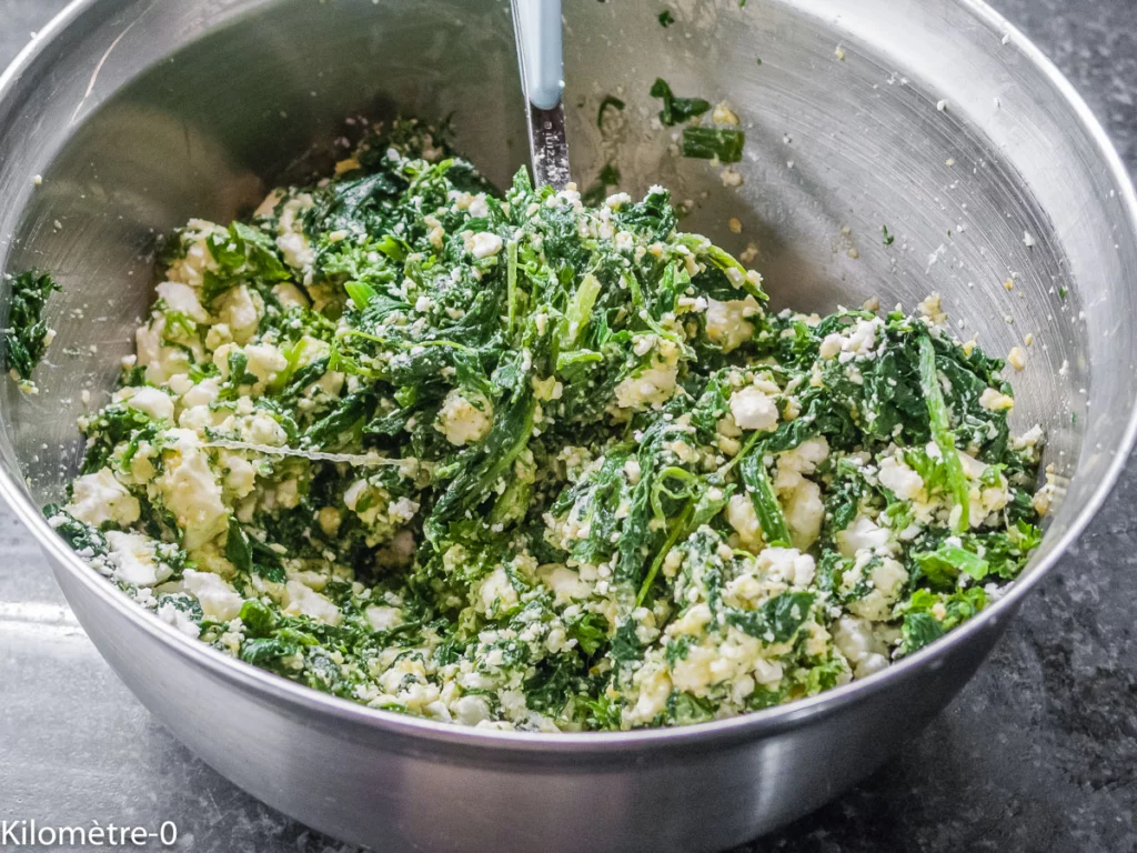 Hortopida, recette grecque - Étape 10