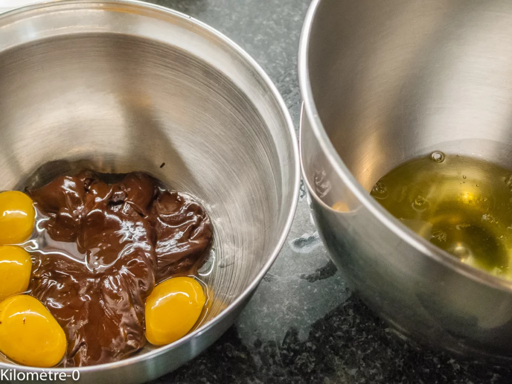 Fondant au chocolat, crème au gingembre - Étape 3