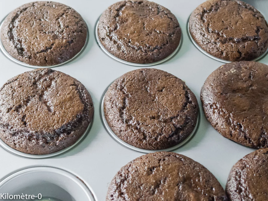 Fondant au chocolat, crème au gingembre - Étape 10