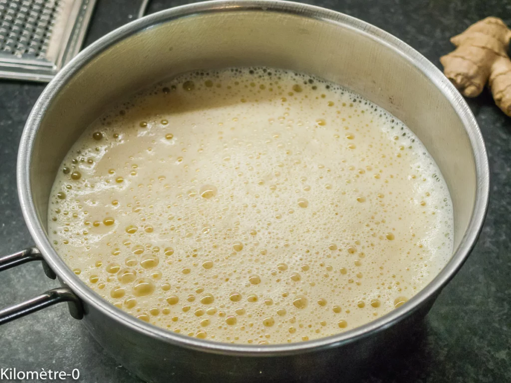 Fondant au chocolat, crème au gingembre - Étape 14