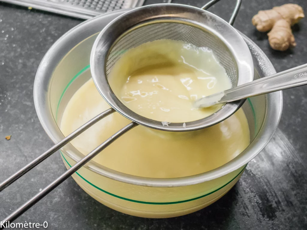 Fondant au chocolat, crème au gingembre - Étape 16
