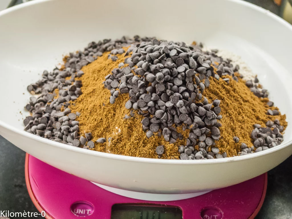 Cookies noisettes et pépites de chocolat - Étape 2