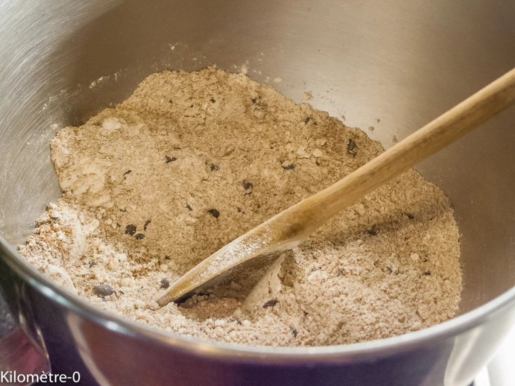 Cookies noisettes et pépites de chocolat - Étape 3