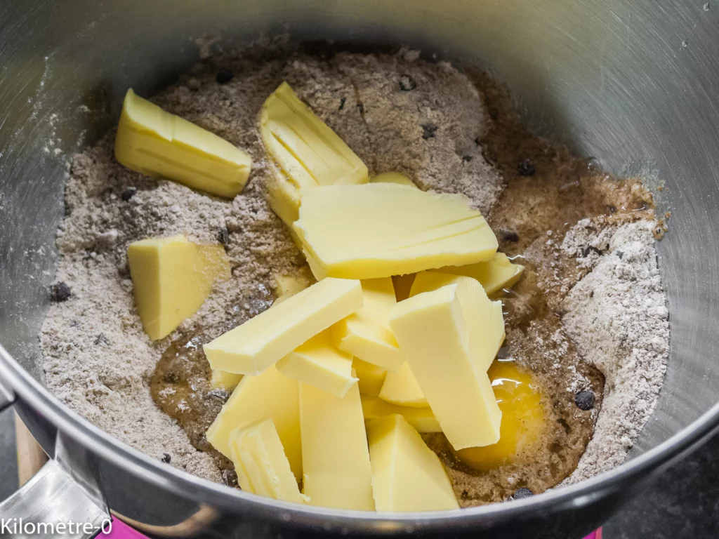 Cookies noisettes et pépites de chocolat - Étape 4
