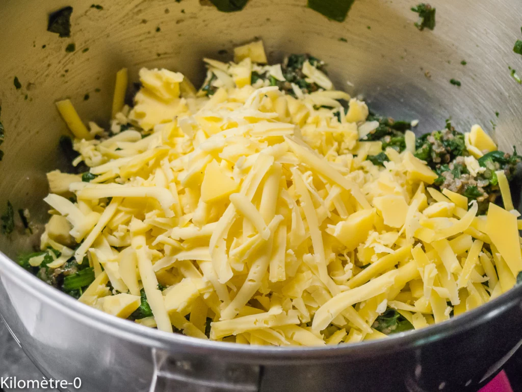 Galette de quinoa aux épinards et orties - Étape 13