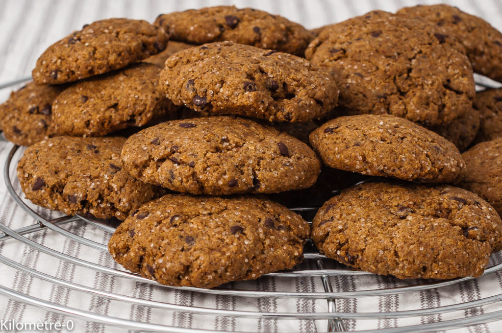 Cookies noisettes et pépites de chocolat