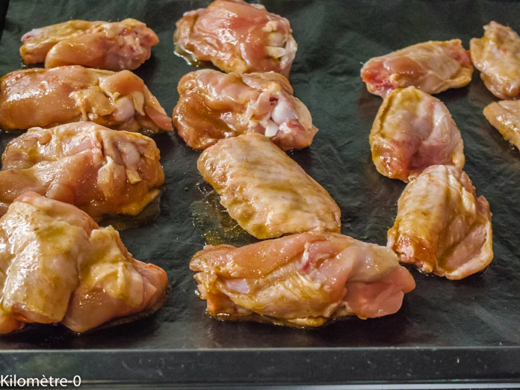 Ailes de poulet aux épices thaïe - Étape 3