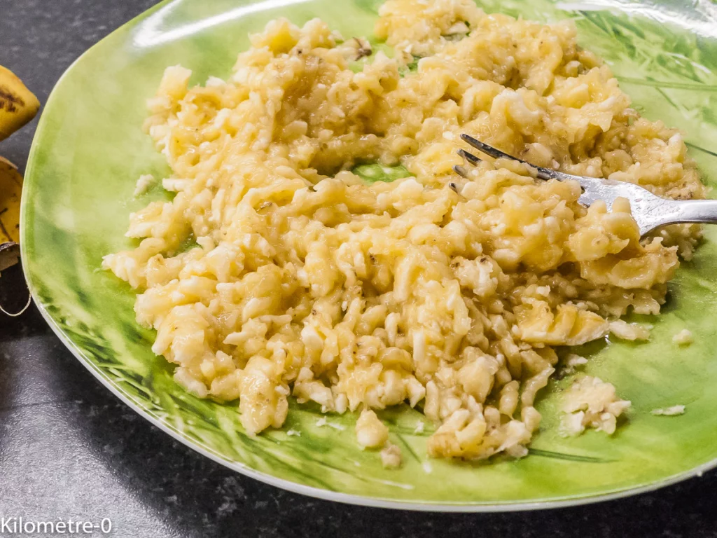 Gâteau bananes, coco et cajou (Côte d&rsquo;Ivoire) - Étape 1