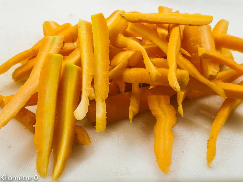 Salade de pois chiches aux carottes rôties - Étape 5